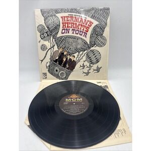 1965 HERMANS HERMITS ON TOUR Their Second Album Vinyl Album LP Record Shrink VG+